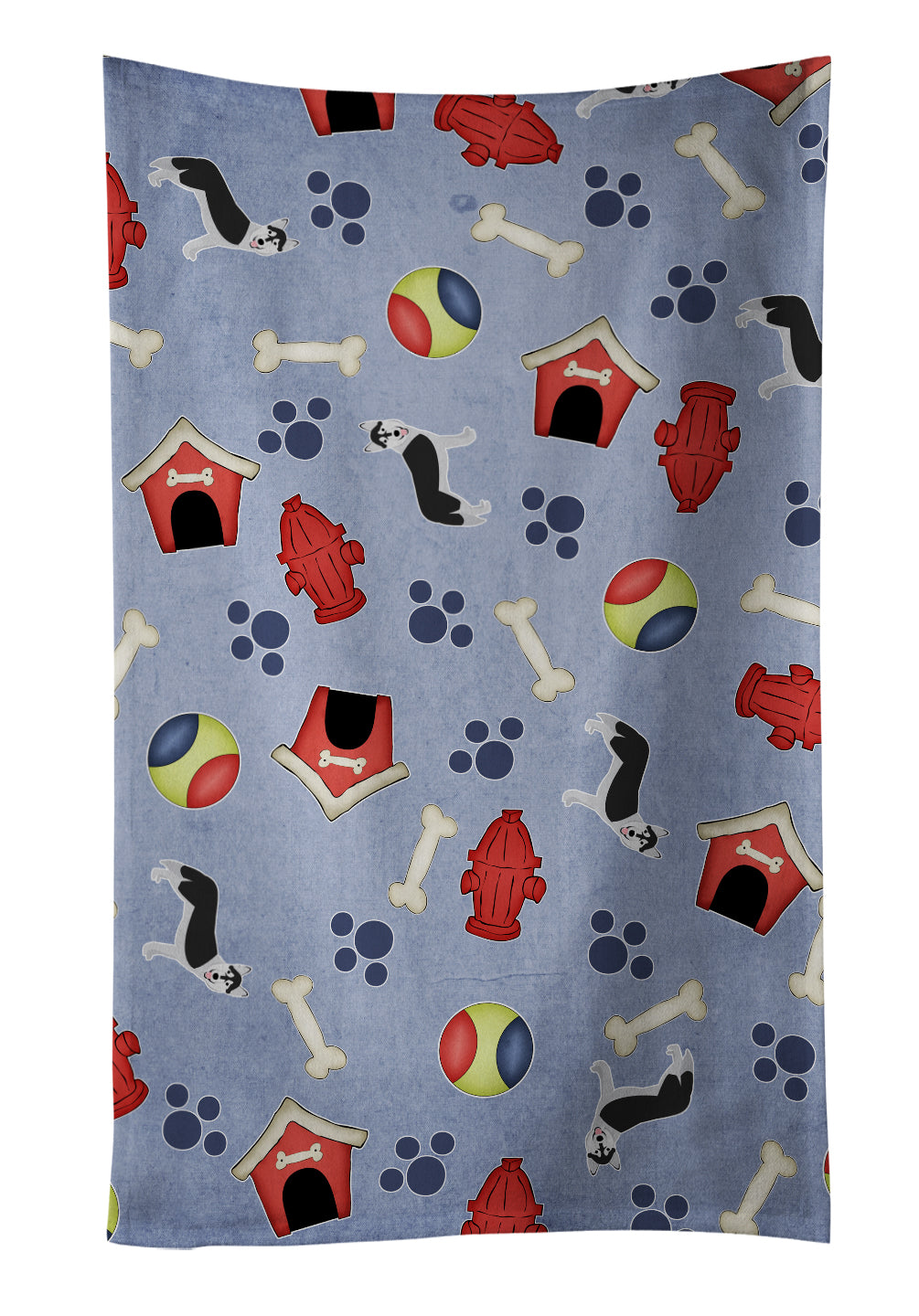 Dog House Collection Siberian Husky Kitchen Towel BB4120KTWL - the-store.com