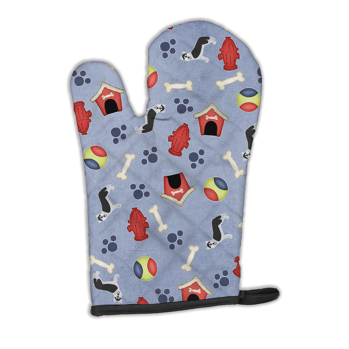 Dog House Collection Siberian Husky Oven Mitt BB4120OVMT  the-store.com.