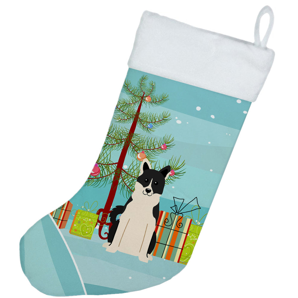 Merry Christmas Tree Russo-European Laika Spitz Christmas Stocking BB4154CS  the-store.com.