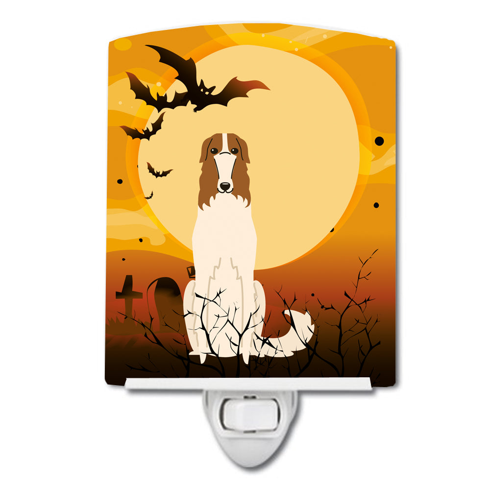 Halloween Borzoi Ceramic Night Light BB4289CNL - the-store.com