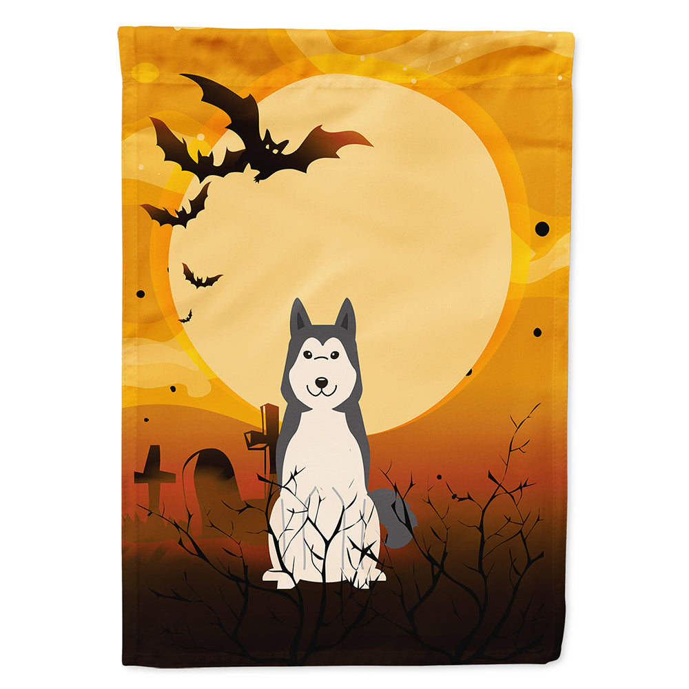 Halloween West Siberian Laika Spitz Flag Canvas House Size BB4291CHF  the-store.com.