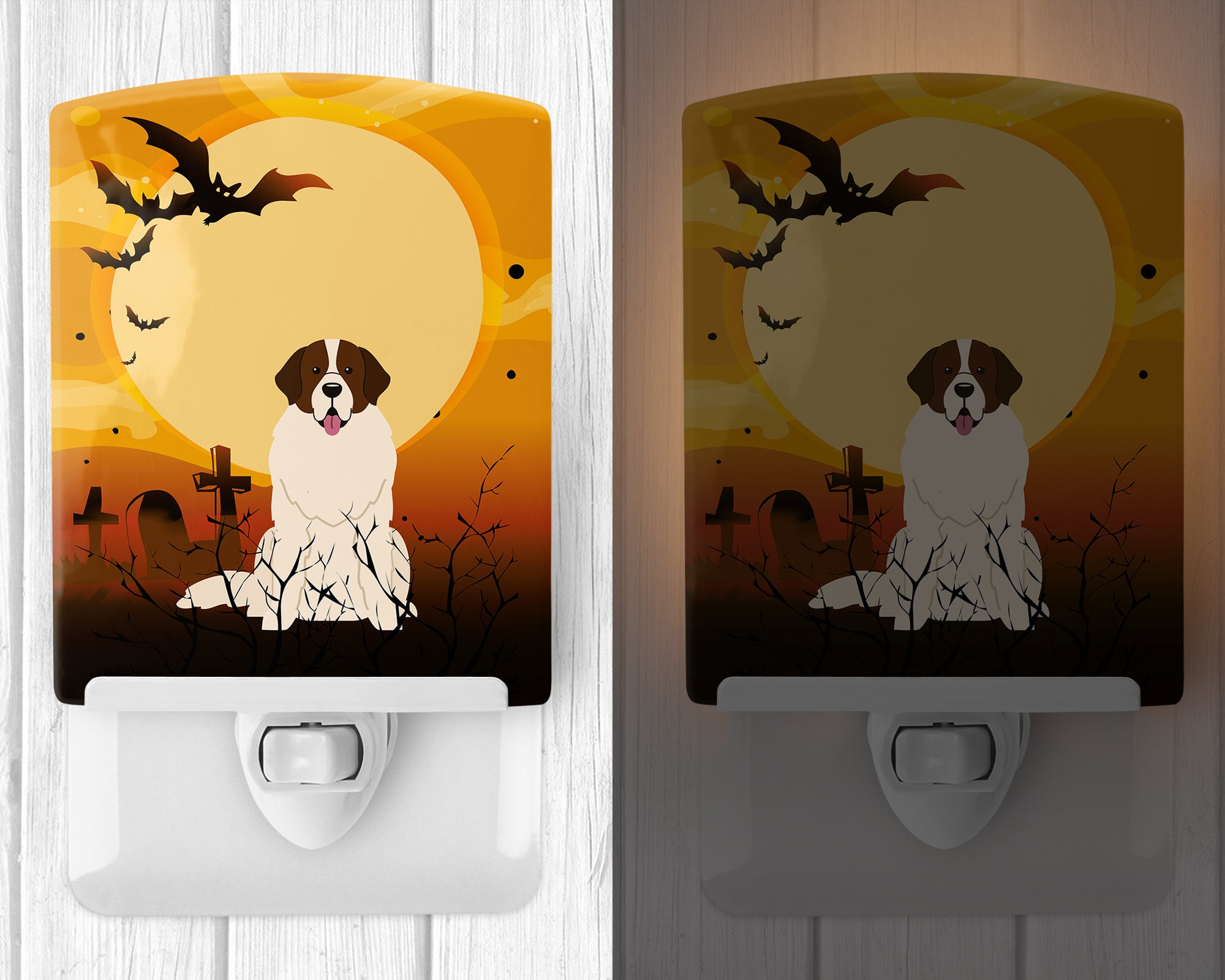 Halloween Moscow Watchdog Ceramic Night Light BB4293CNL - the-store.com