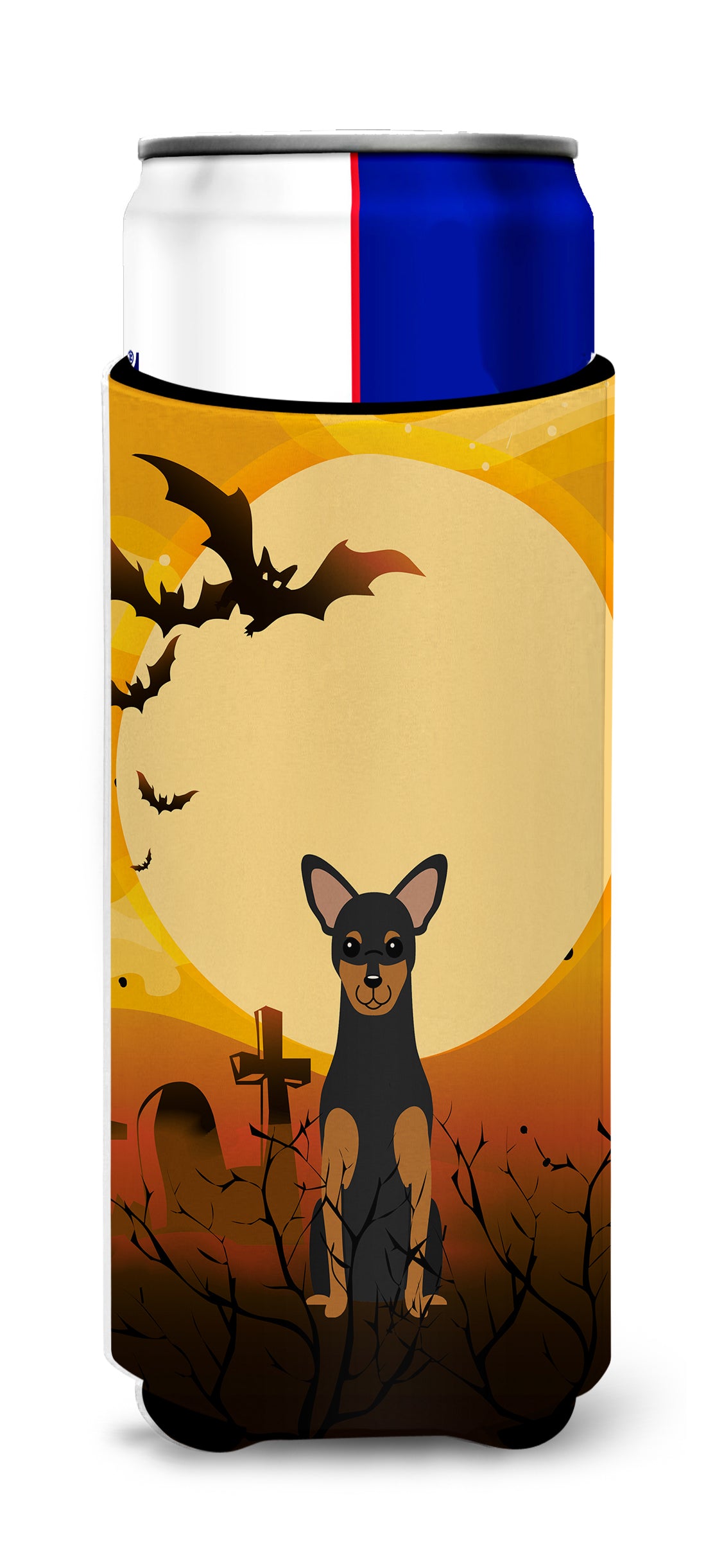 Halloween Manchester Terrier  Ultra Hugger for slim cans BB4294MUK  the-store.com.