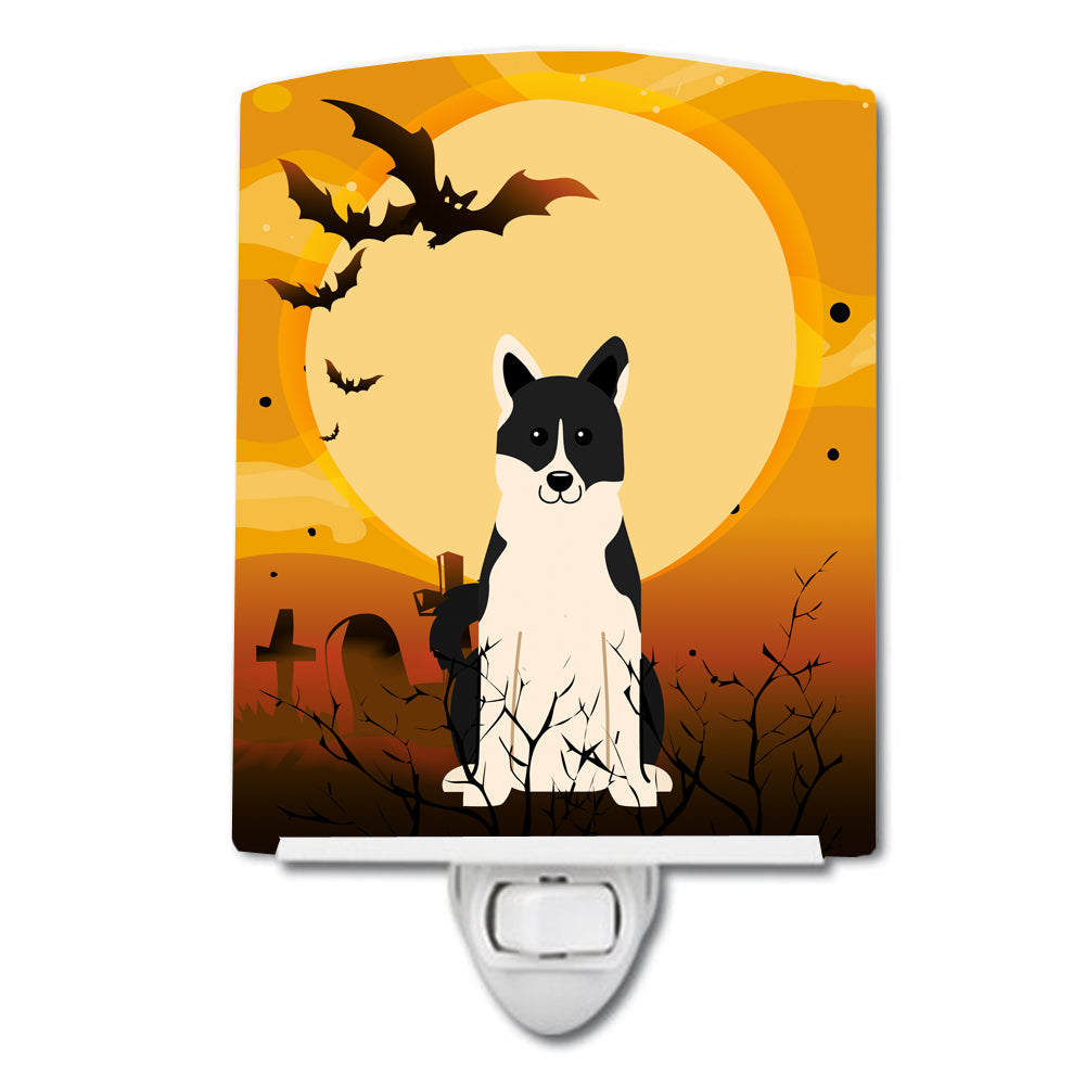 Halloween Russo-European Laika Spitz Ceramic Night Light BB4295CNL - the-store.com