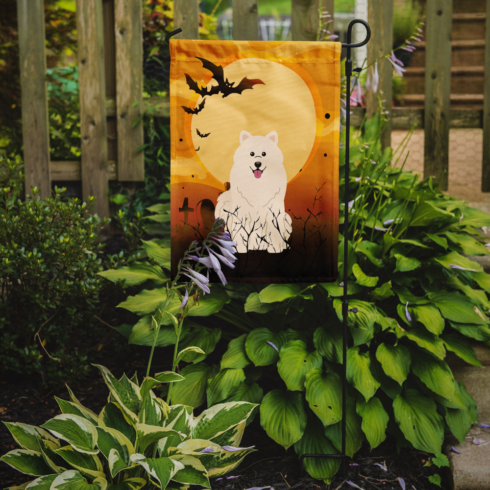 Halloween Samoyed Flag Garden Size BB4296GF  the-store.com.