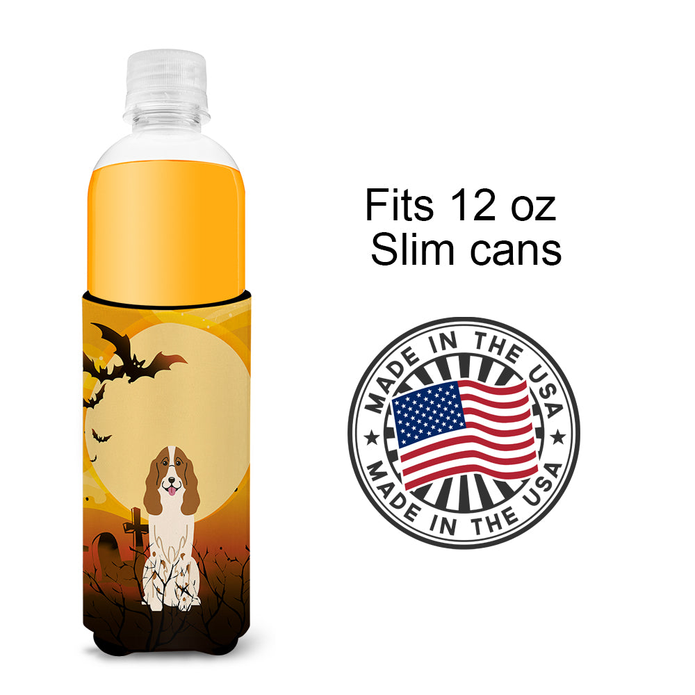 Halloween Russian Spaniel  Ultra Hugger for slim cans BB4297MUK  the-store.com.