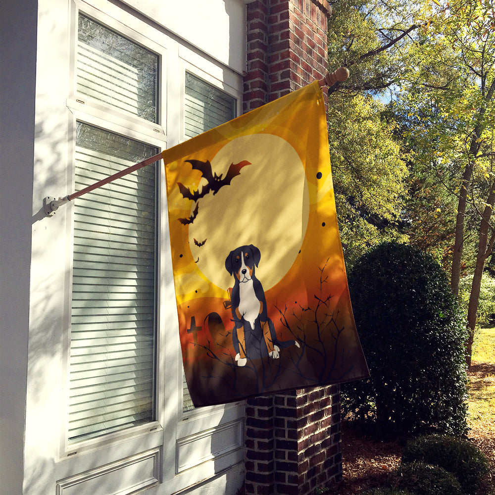 Halloween Greater Swiss Mountain Dog Flag Canvas House Size BB4303CHF  the-store.com.