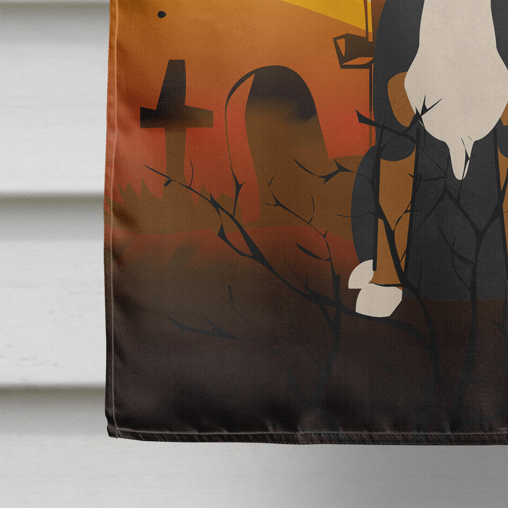 Halloween Greater Swiss Mountain Dog Flag Canvas House Size BB4303CHF  the-store.com.