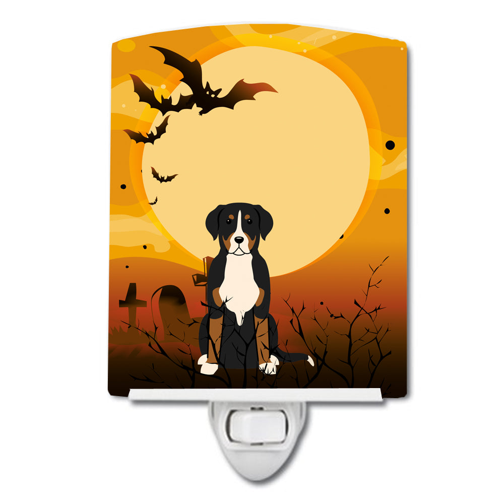 Halloween Greater Swiss Mountain Dog Ceramic Night Light BB4303CNL - the-store.com