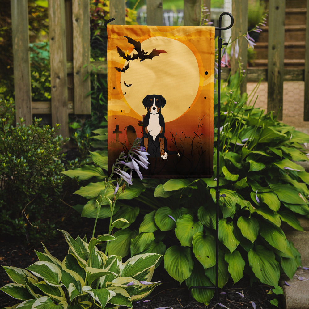 Halloween Greater Swiss Mountain Dog Flag Garden Size BB4303GF  the-store.com.