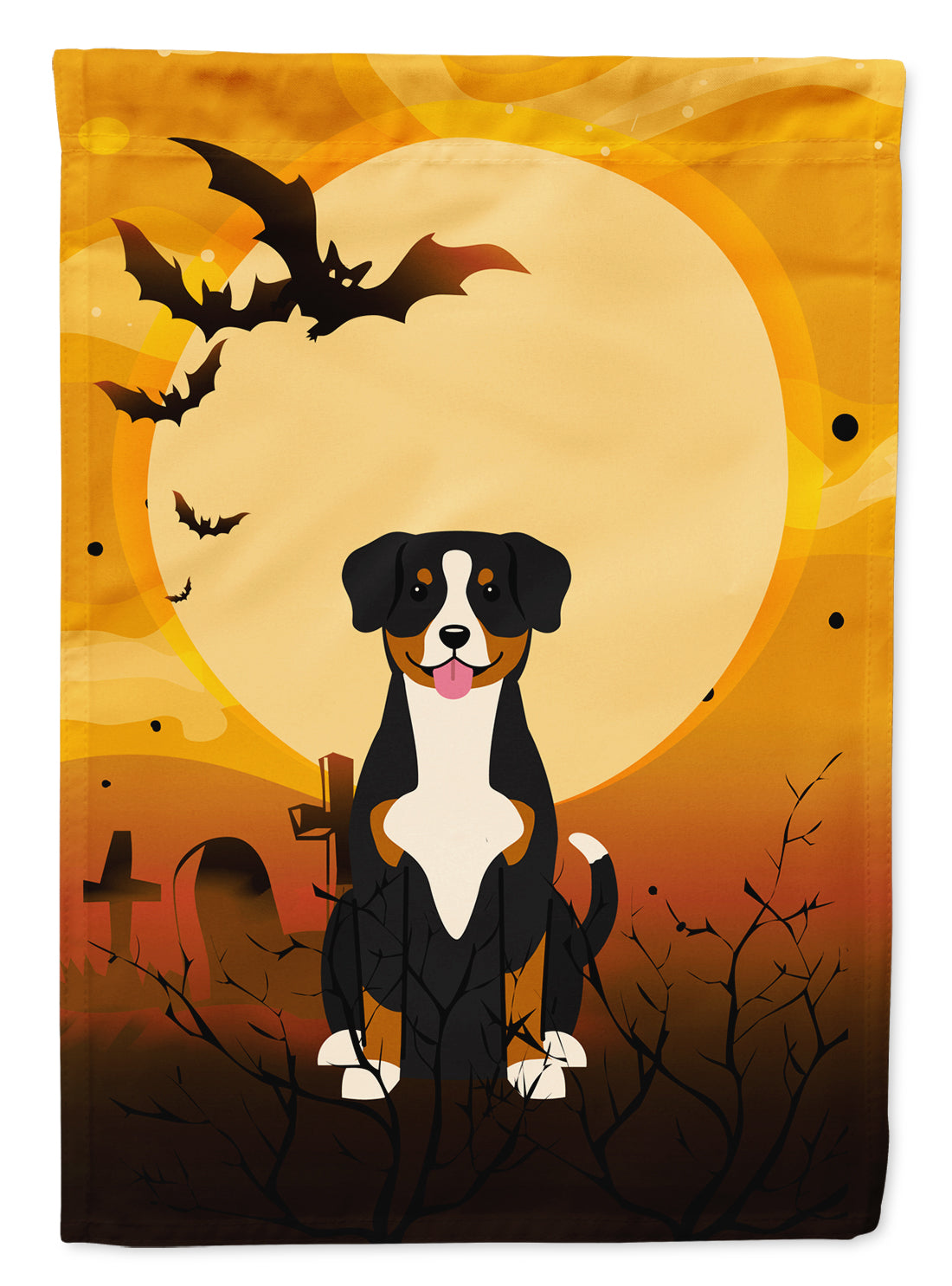 Halloween Entlebucher Flag Garden Size BB4304GF  the-store.com.