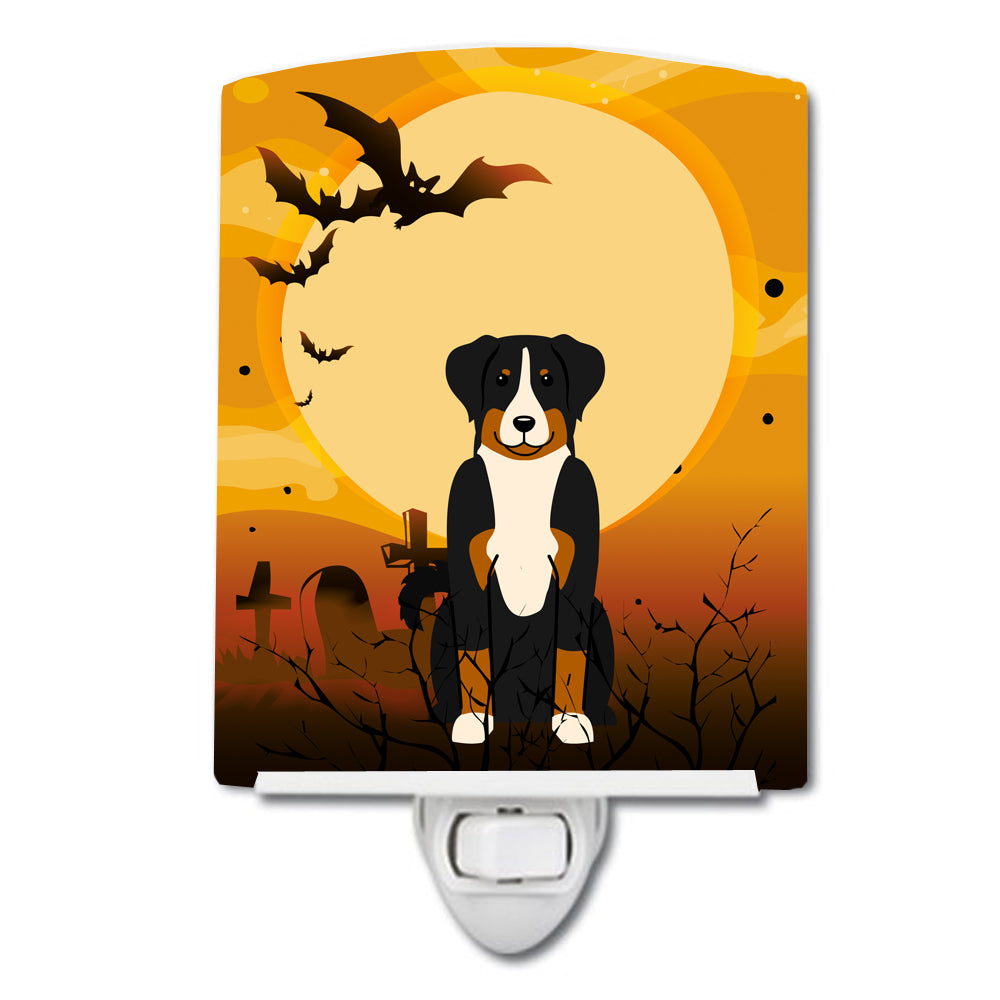 Halloween Appenzeller Sennenhund Ceramic Night Light BB4309CNL - the-store.com