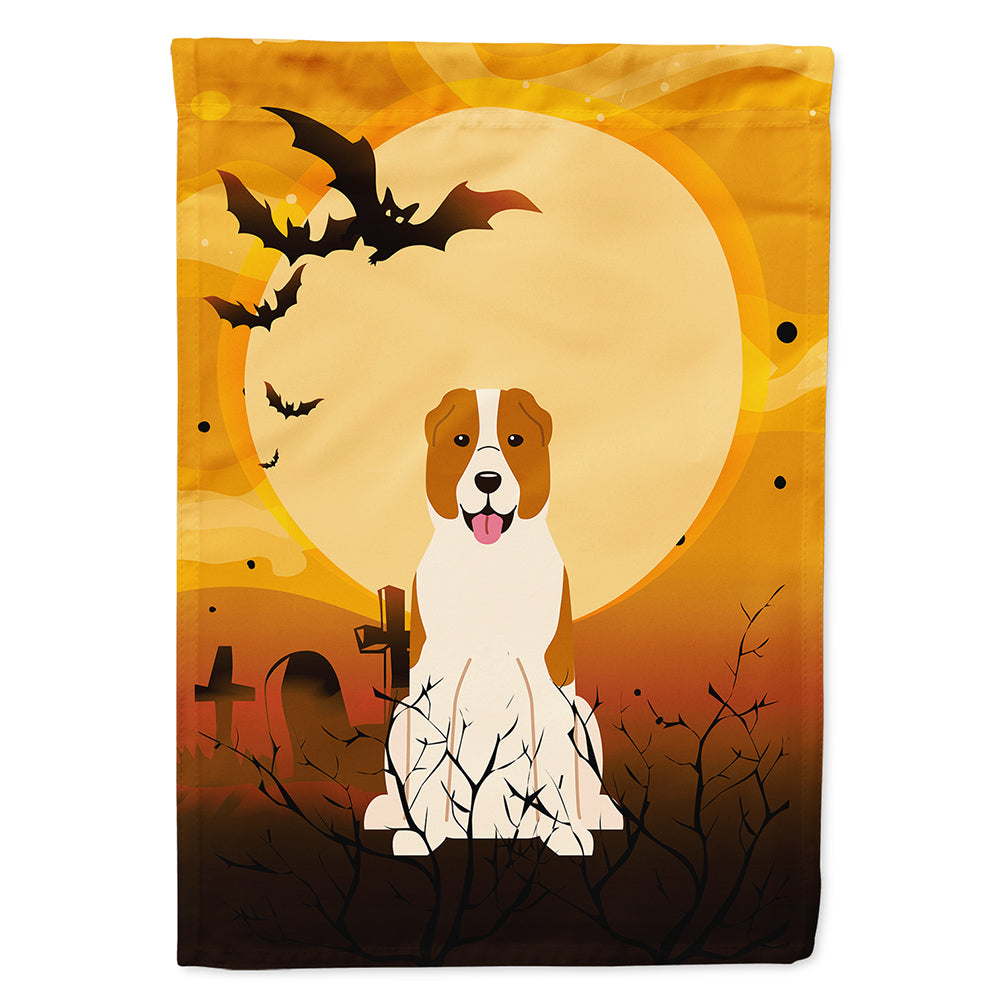 Halloween Central Asian Shepherd Dog Flag Canvas House Size BB4315CHF  the-store.com.