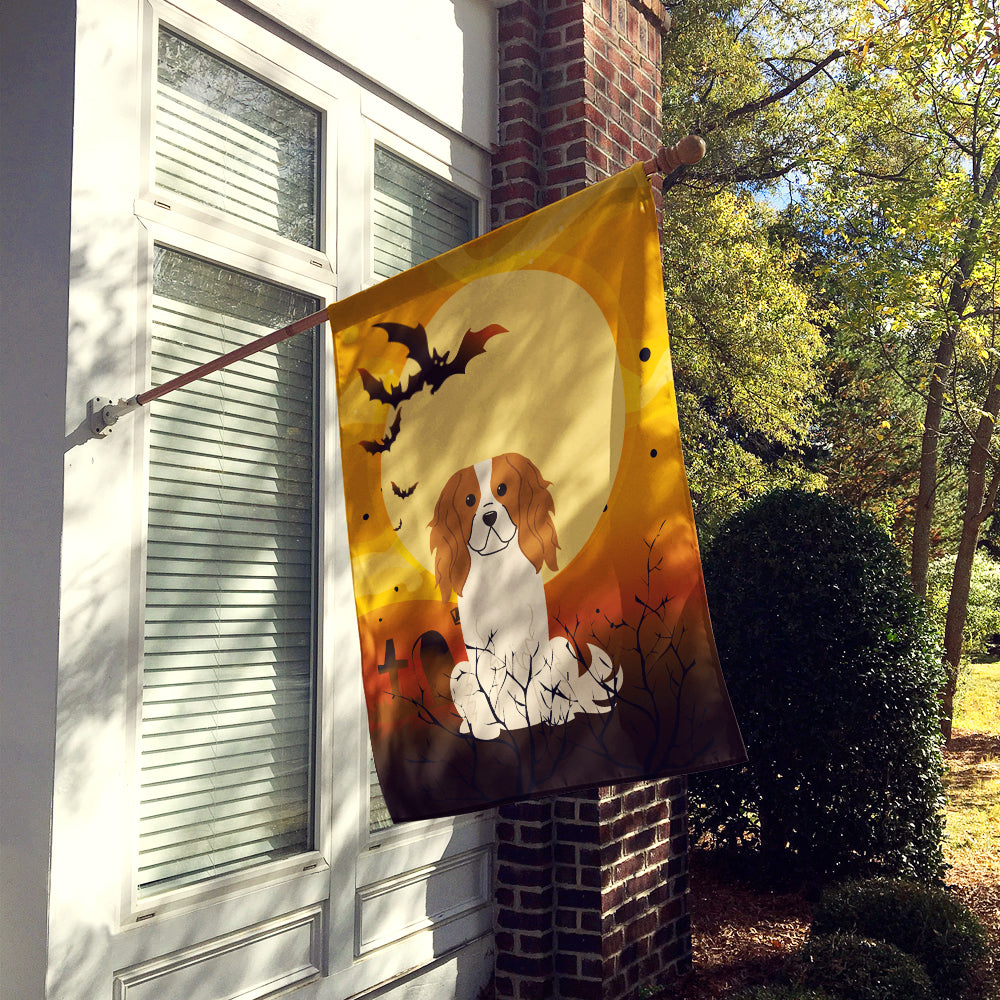 Halloween Cavalier Spaniel Flag Canvas House Size BB4324CHF  the-store.com.