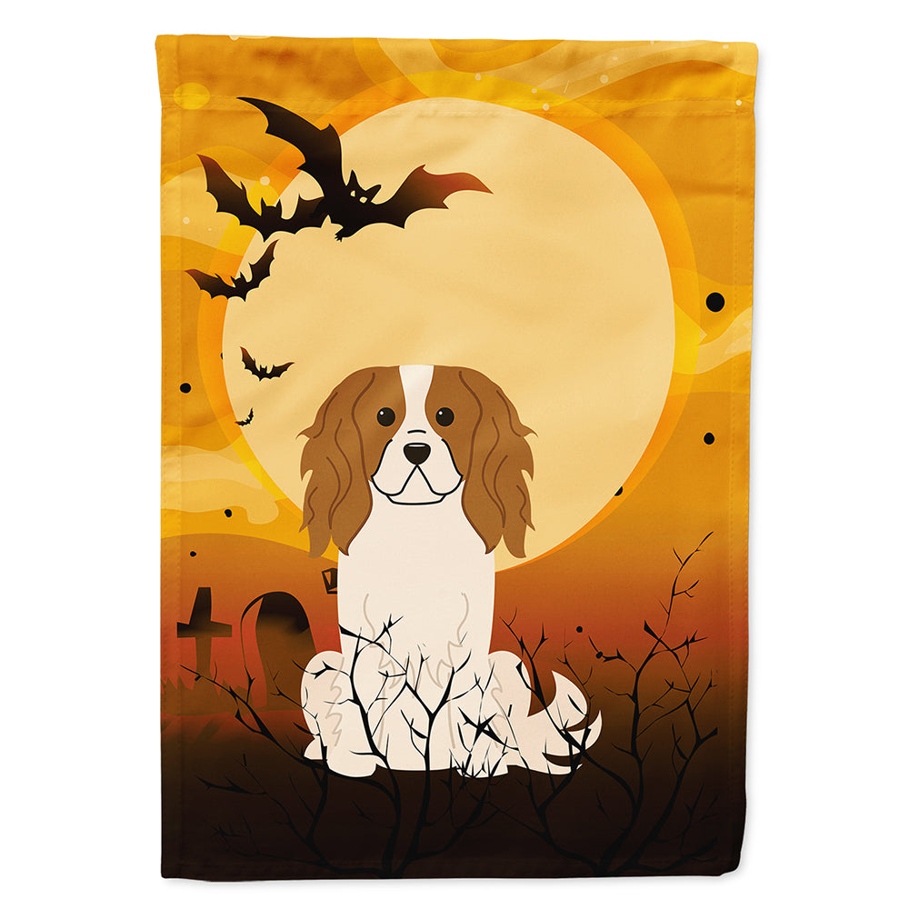 Halloween Cavalier Spaniel Flag Canvas House Size BB4324CHF  the-store.com.