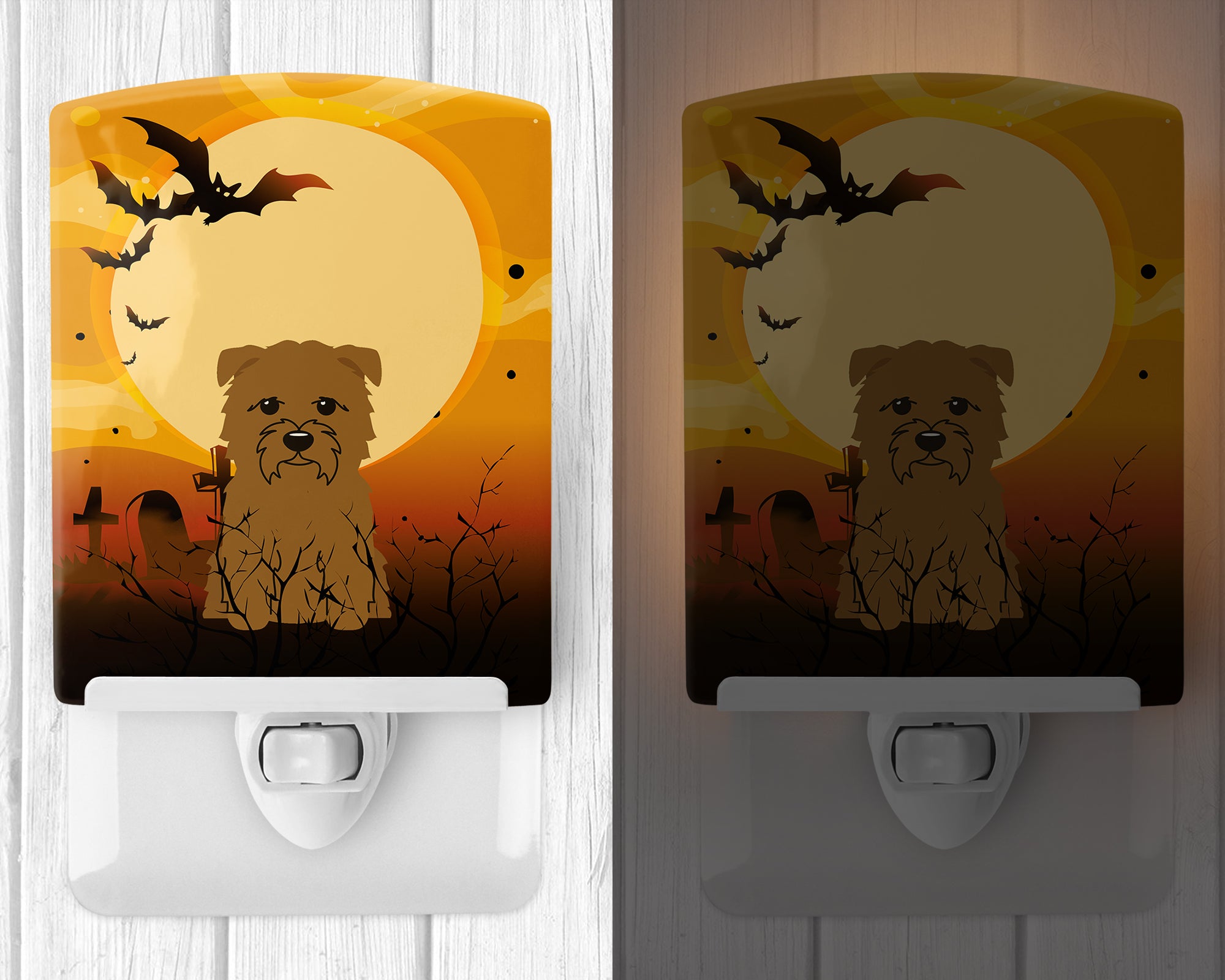 Halloween Glen of Imal Tan Ceramic Night Light BB4326CNL - the-store.com