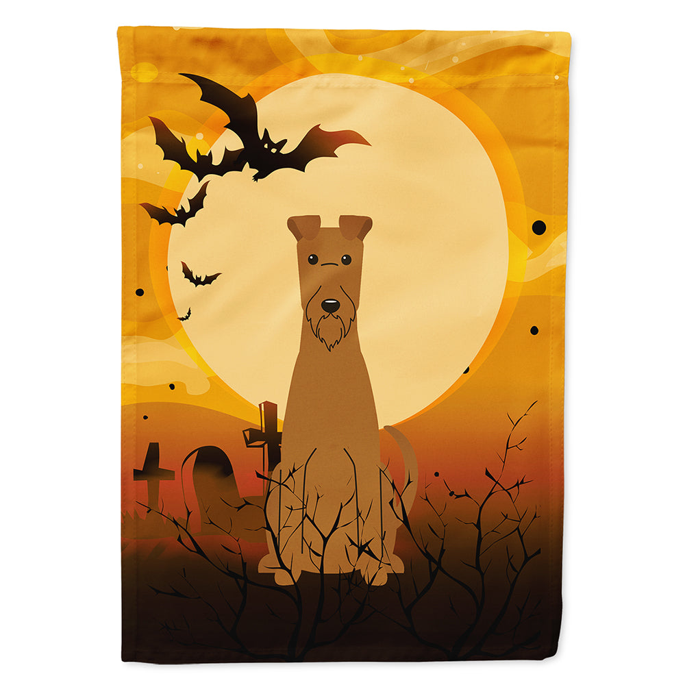 Halloween Irish Terrier Flag Canvas House Size BB4328CHF  the-store.com.