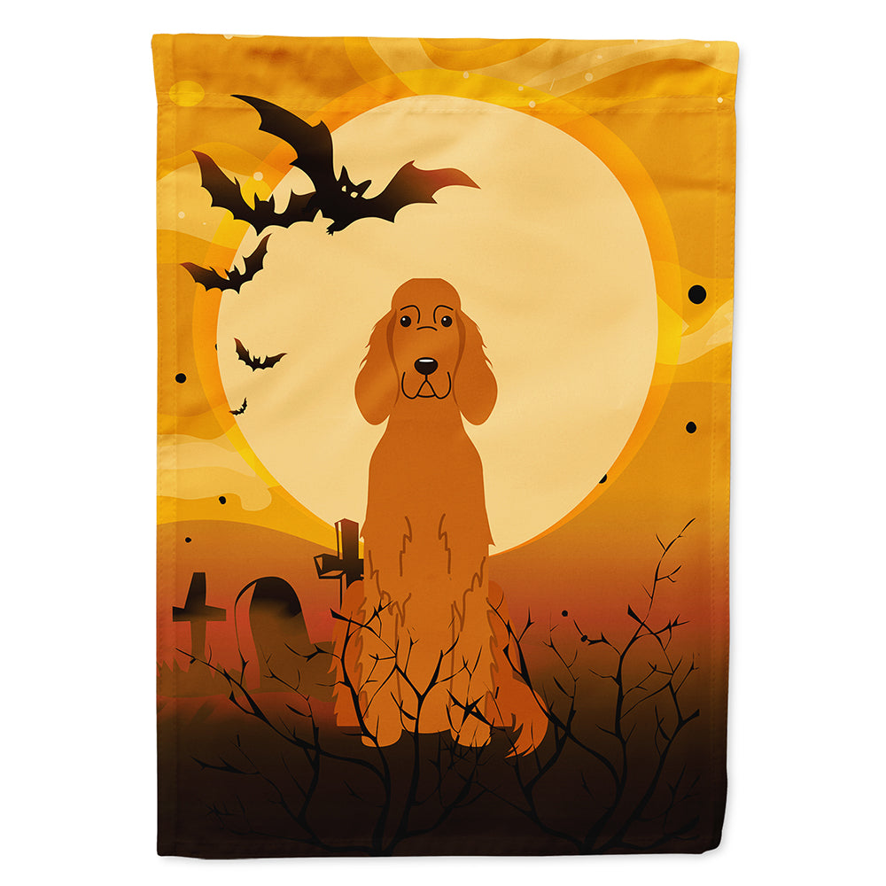 Halloween Irish Setter Flag Canvas House Size BB4330CHF  the-store.com.