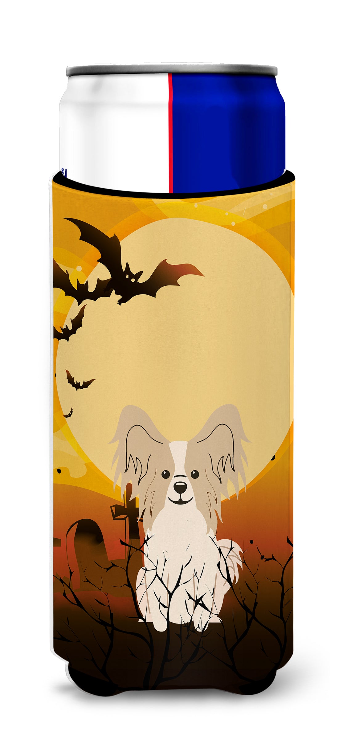 Halloween Papillon Sable White  Ultra Hugger for slim cans BB4343MUK  the-store.com.