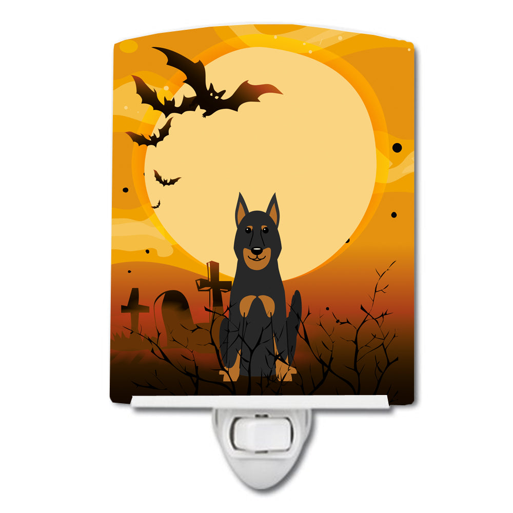 Halloween Beauce Shepherd Dog Ceramic Night Light BB4346CNL - the-store.com