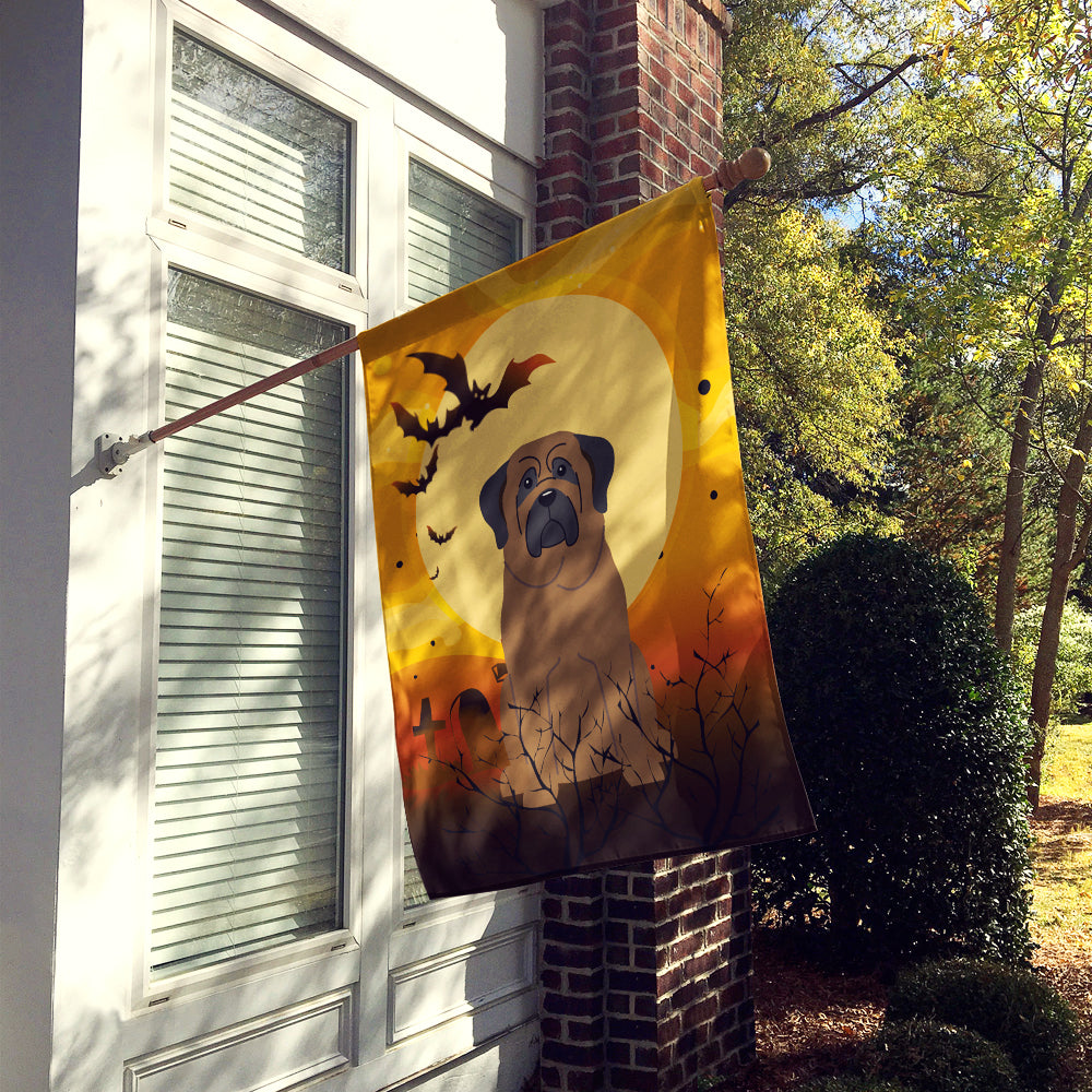 Halloween Bullmastiff Flag Canvas House Size BB4350CHF  the-store.com.