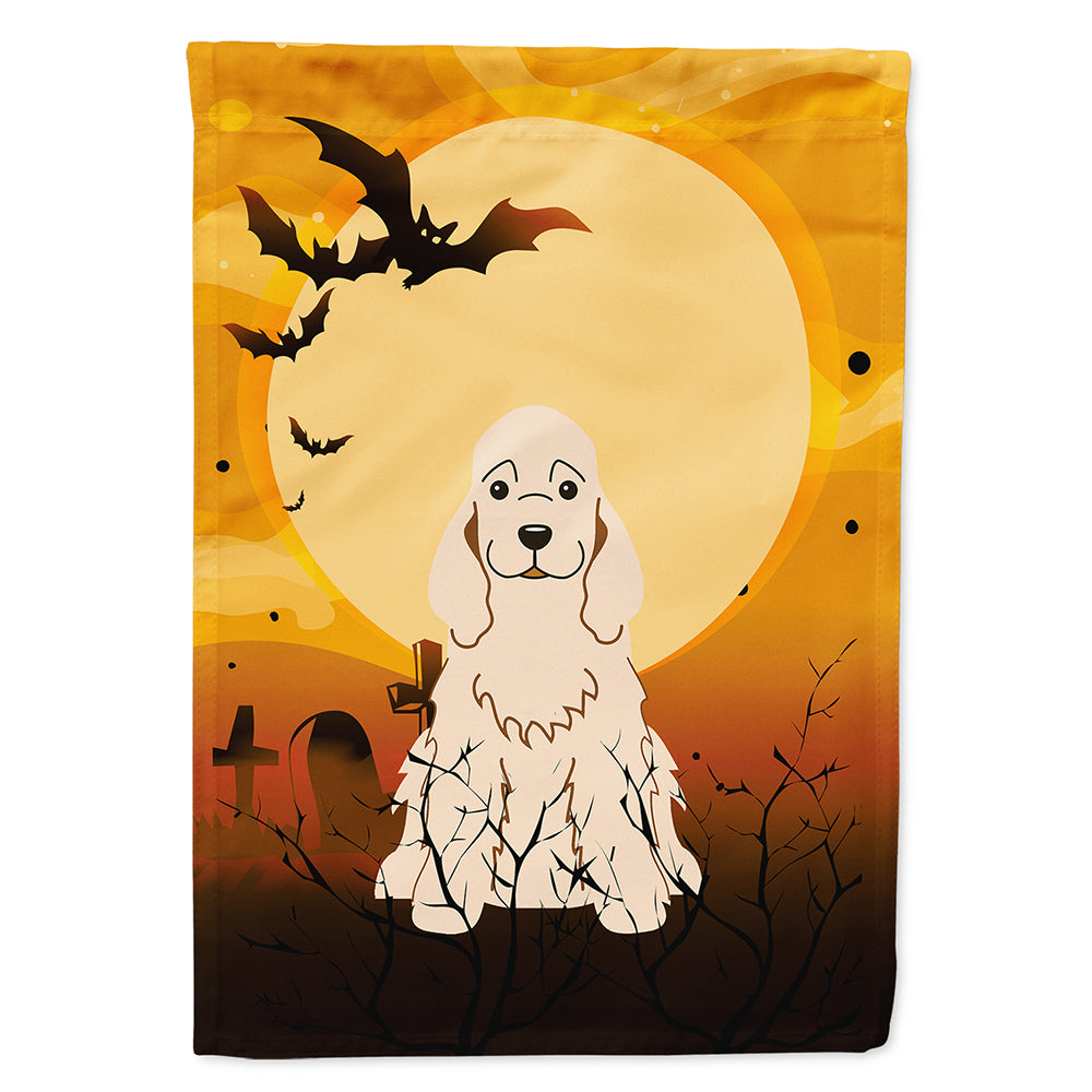 Halloween Cocker Spaniel Buff Flag Canvas House Size BB4360CHF  the-store.com.