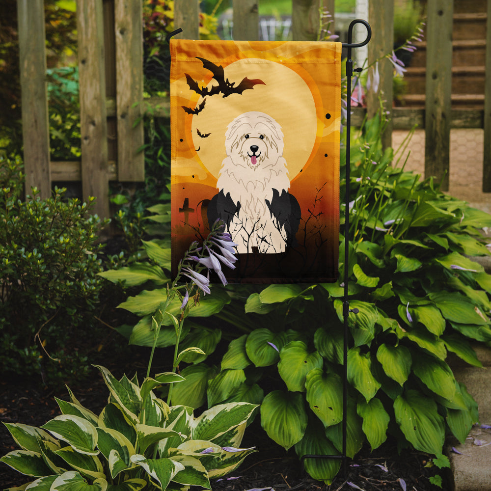 Halloween Old English Sheepdog Flag Garden Size BB4362GF  the-store.com.