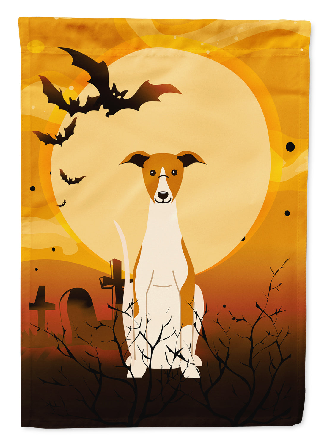 Halloween Whippet Flag Garden Size BB4365GF  the-store.com.