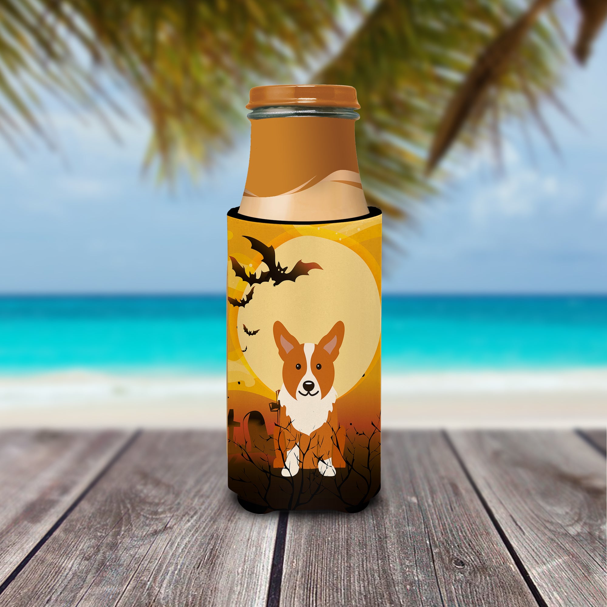 Halloween Corgi  Ultra Hugger for slim cans BB4366MUK  the-store.com.