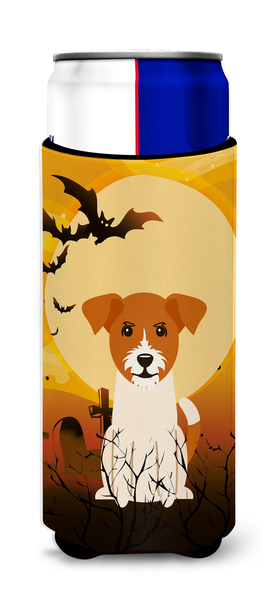 Halloween Jack Russell Terrier  Ultra Hugger for slim cans BB4374MUK  the-store.com.