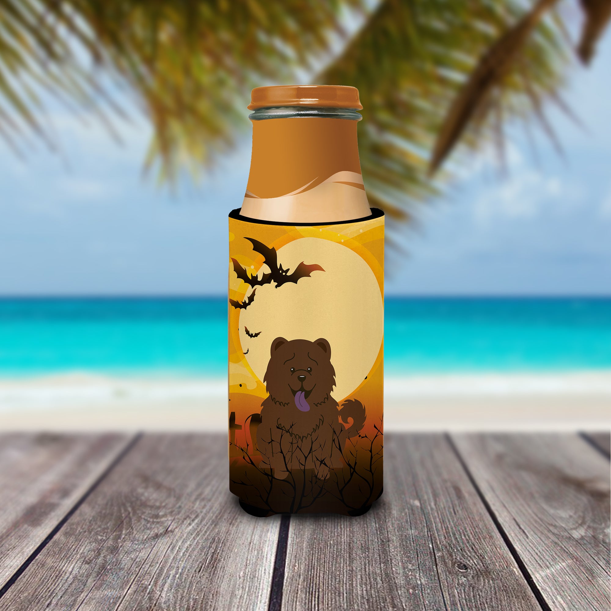 Halloween Chow Chow Chocolate  Ultra Hugger for slim cans BB4407MUK  the-store.com.