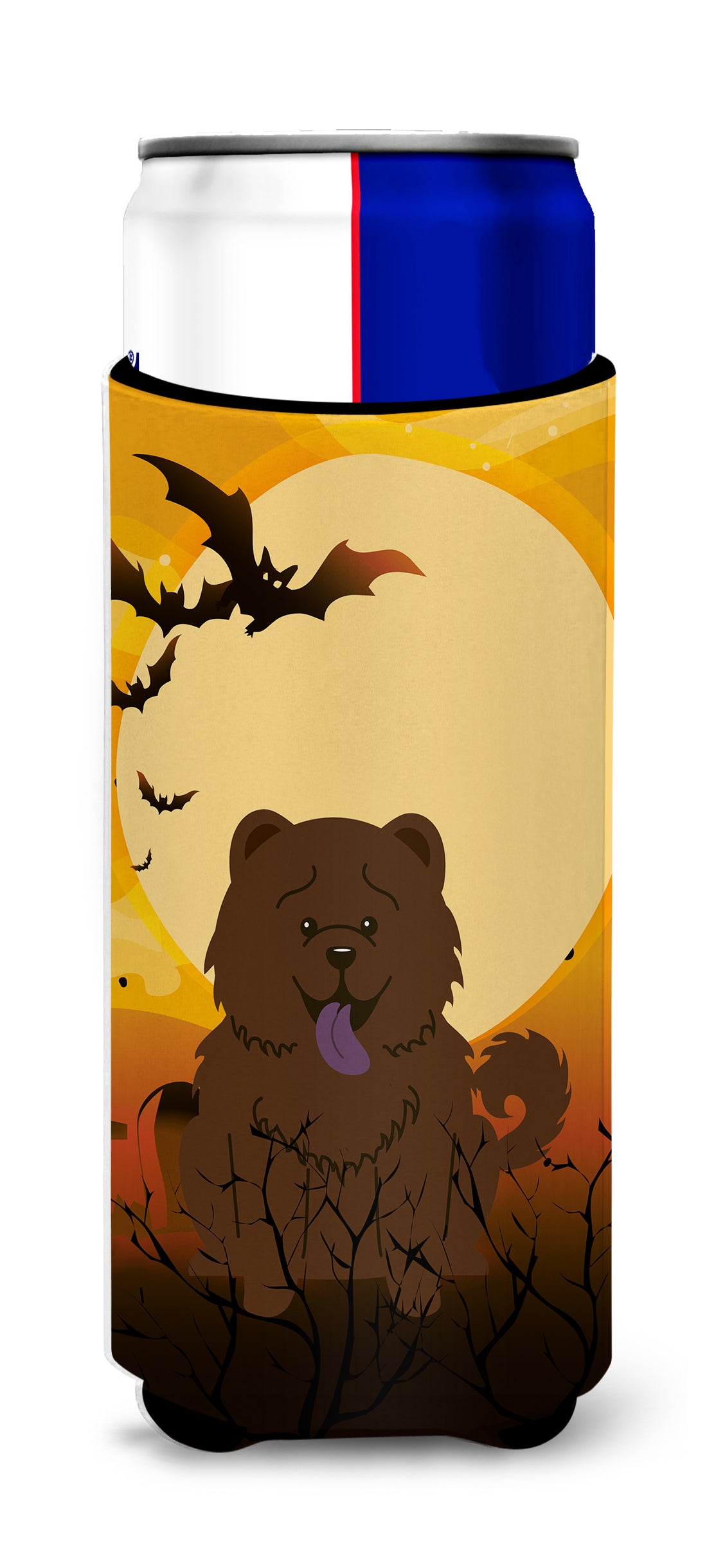 Halloween Chow Chow Chocolate  Ultra Hugger for slim cans BB4407MUK  the-store.com.