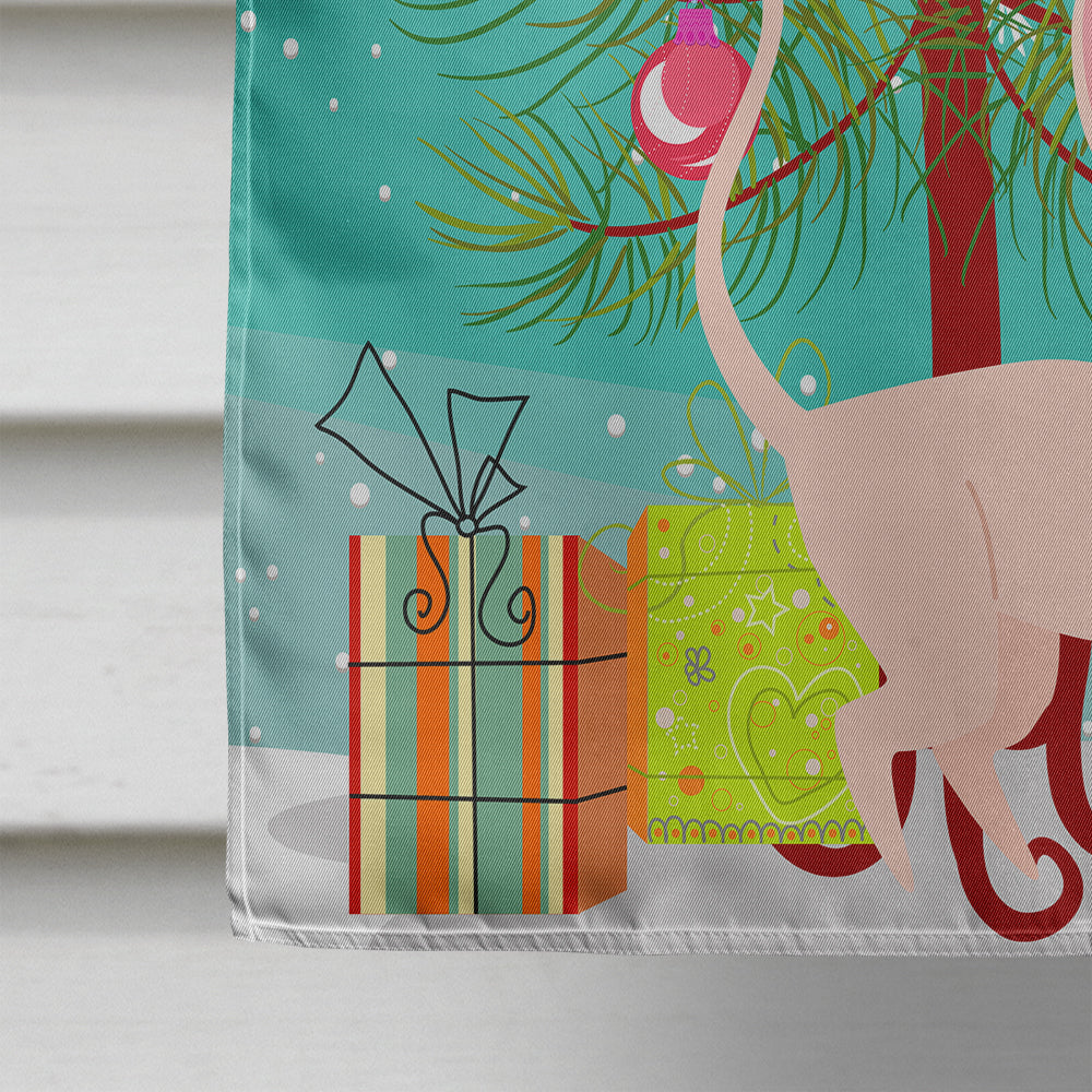 Sphynx Cat Merry Christmas Tree Flag Canvas House Size BB4432CHF  the-store.com.