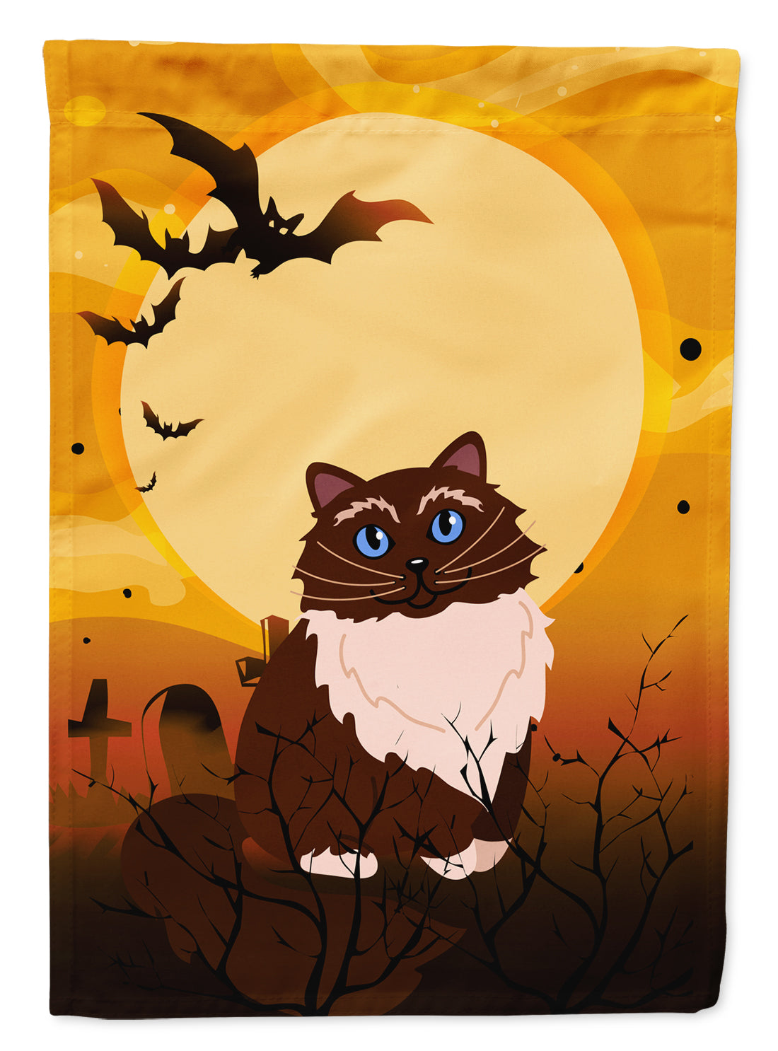 Halloween Himalayan Cat Flag Garden Size BB4446GF  the-store.com.