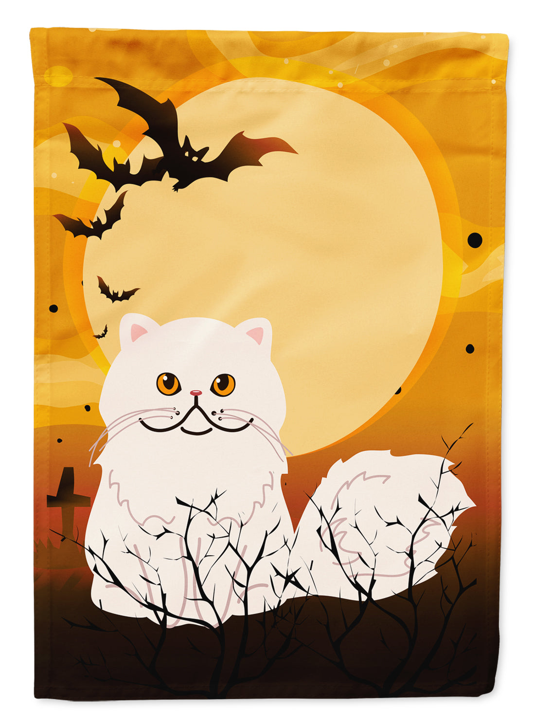 Halloween Persian Cat Flag Garden Size BB4450GF  the-store.com.