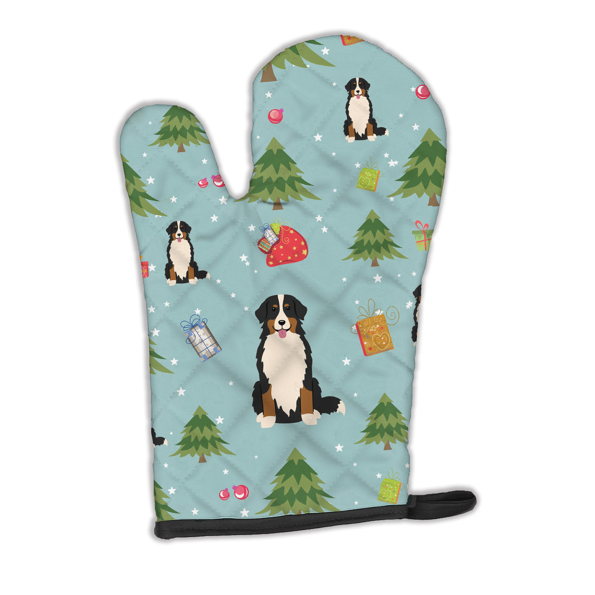 Christmas Bernese Mountain Dog Oven Mitt BB4696OVMT  the-store.com.