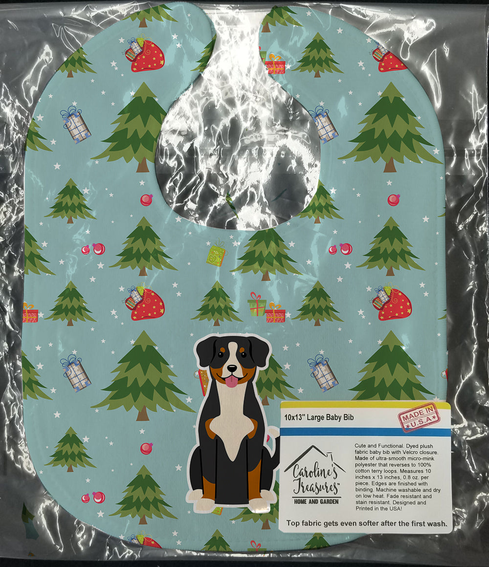 Christmas Entlebucher Baby Bib BB4698BIB - the-store.com