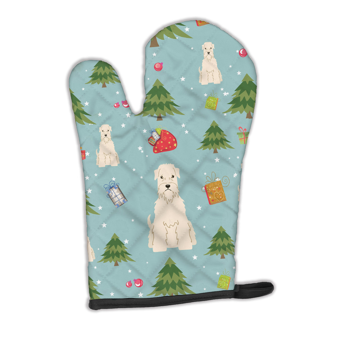 Christmas Soft Coated Wheaten Terrier Oven Mitt BB4721OVMT  the-store.com.