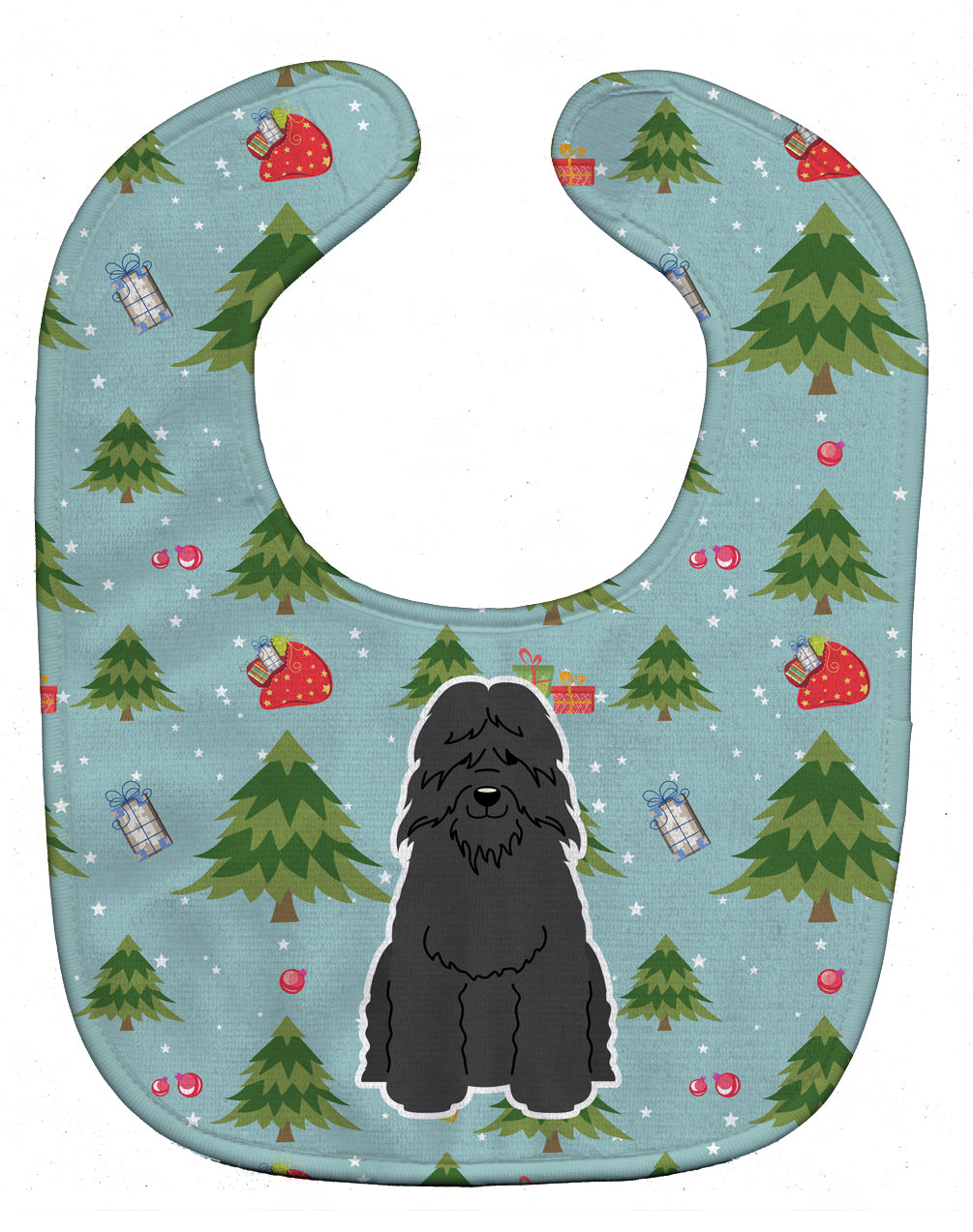 Christmas Bouvier des Flandres Baby Bib BB4734BIB - the-store.com