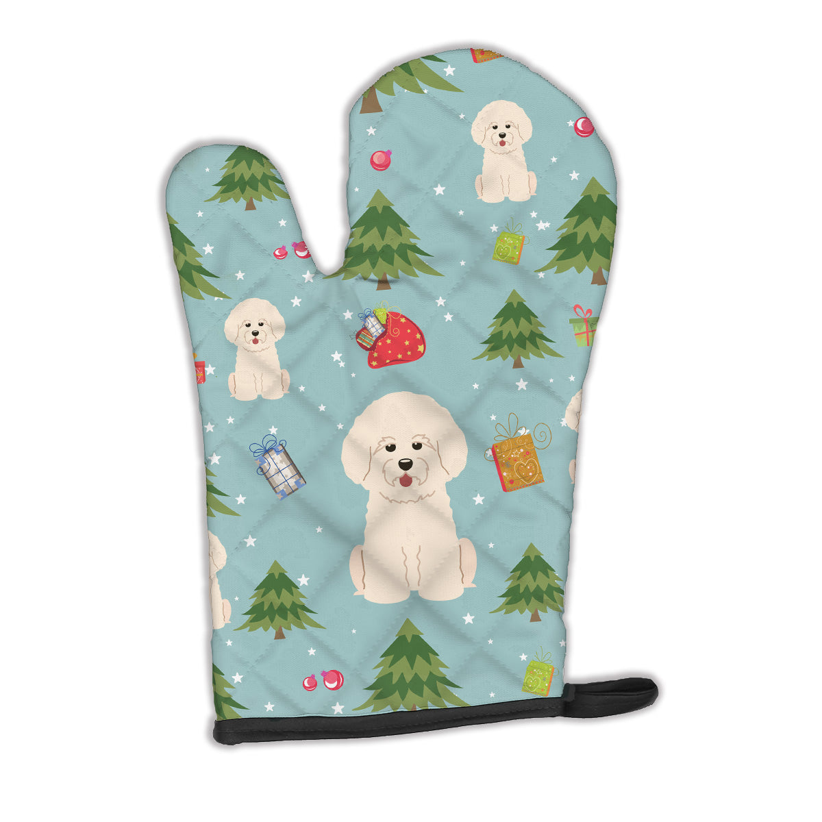 Christmas Bichon Frise Oven Mitt BB4735OVMT  the-store.com.