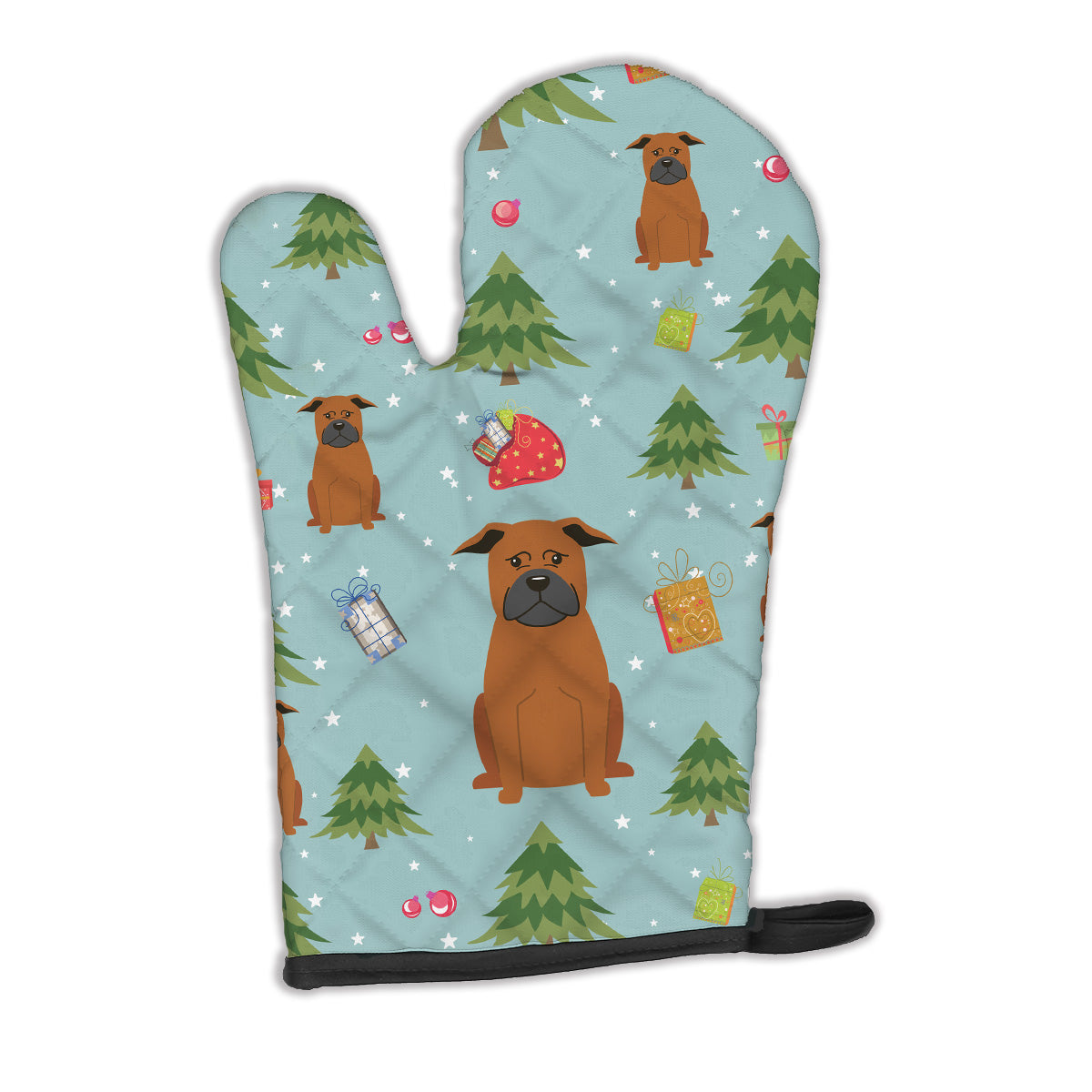 Christmas Chinese Chongqing Dog Oven Mitt BB4771OVMT  the-store.com.