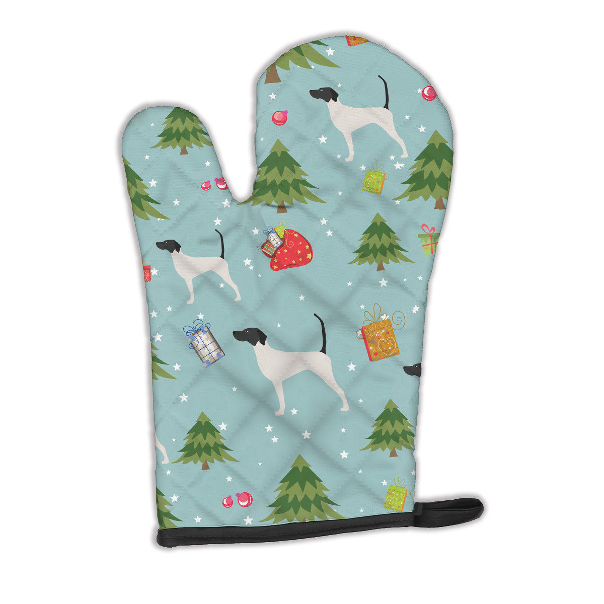 Christmas English Pointer Oven Mitt BB4819OVMT  the-store.com.