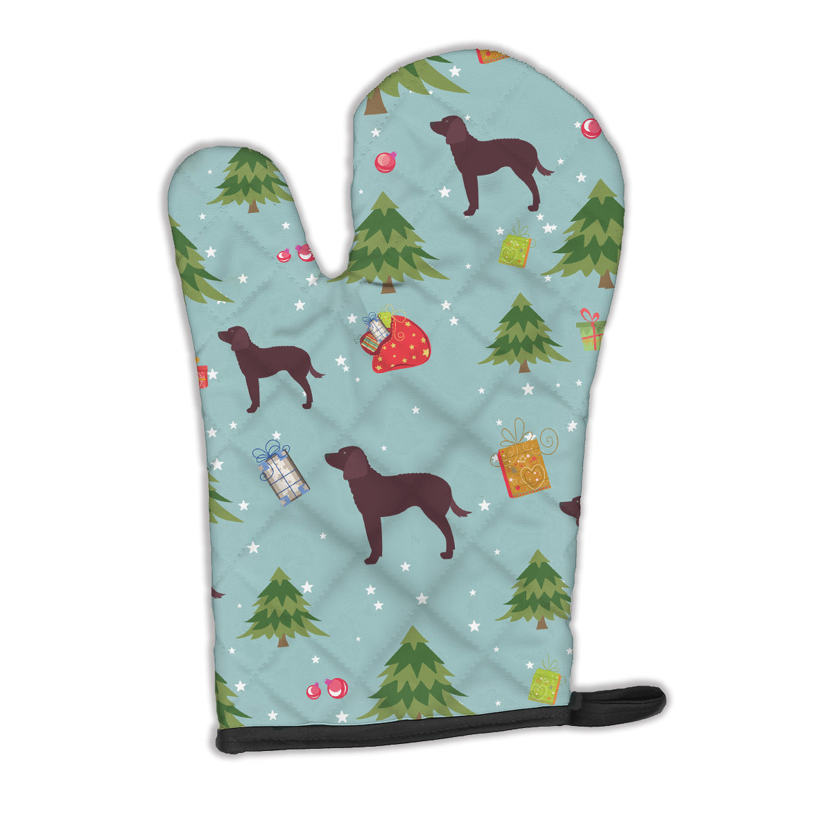 Christmas American Water Spaniel Oven Mitt BB4825OVMT  the-store.com.