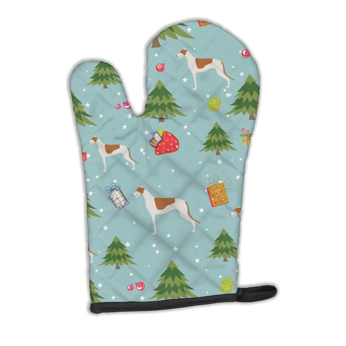 Christmas Greyhound Oven Mitt BB4829OVMT  the-store.com.