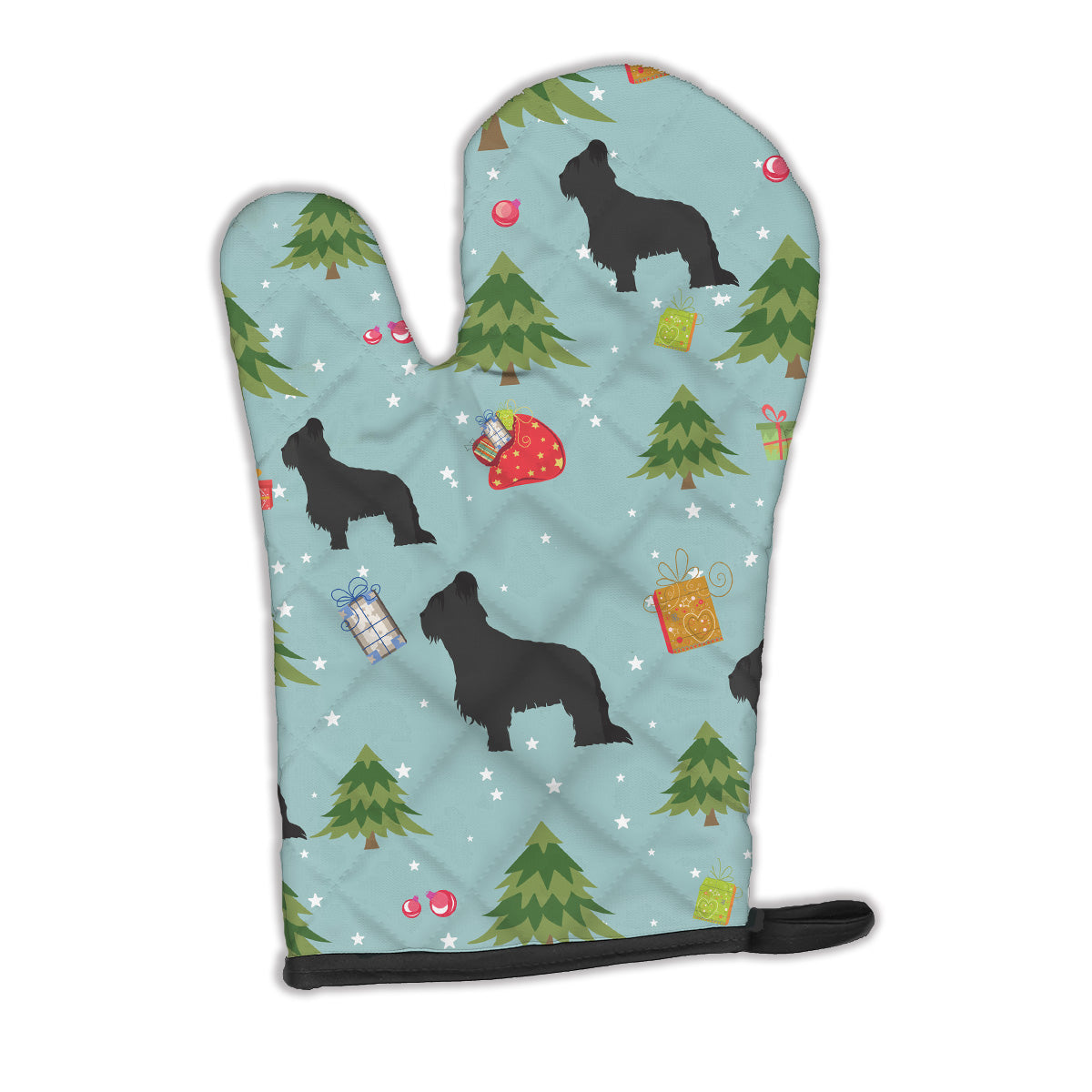 Christmas Briard Oven Mitt BB4850OVMT  the-store.com.