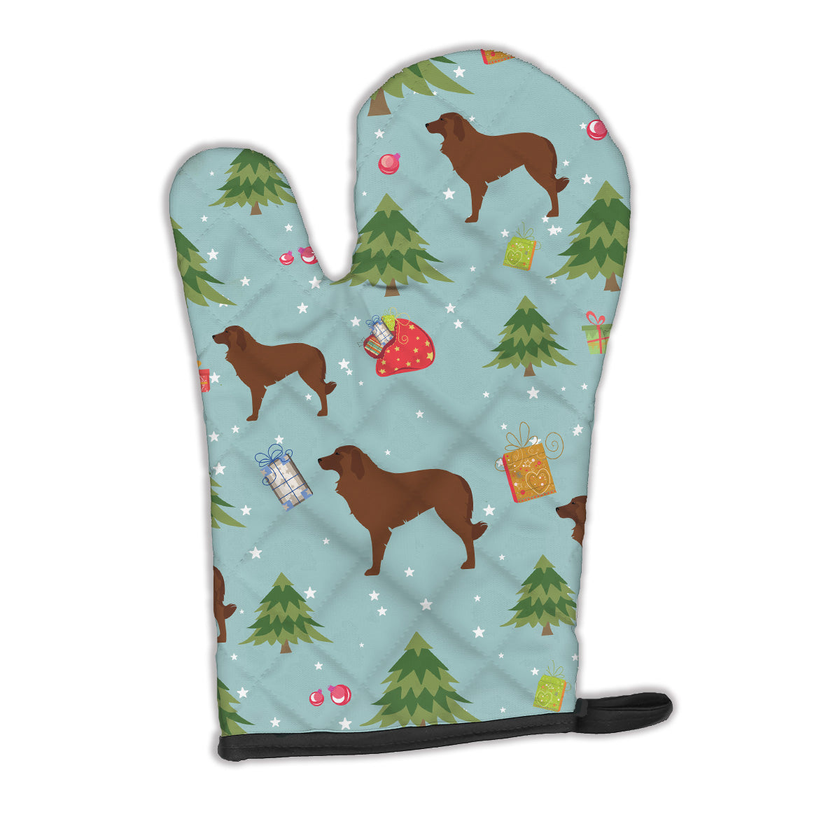 Christmas Portuguese Sheepdog Dog Oven Mitt BB4855OVMT  the-store.com.