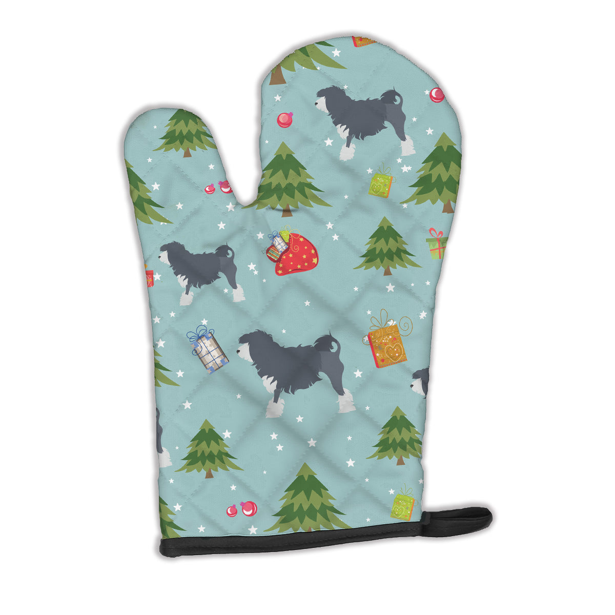 Christmas Lowchen Oven Mitt BB4859OVMT  the-store.com.