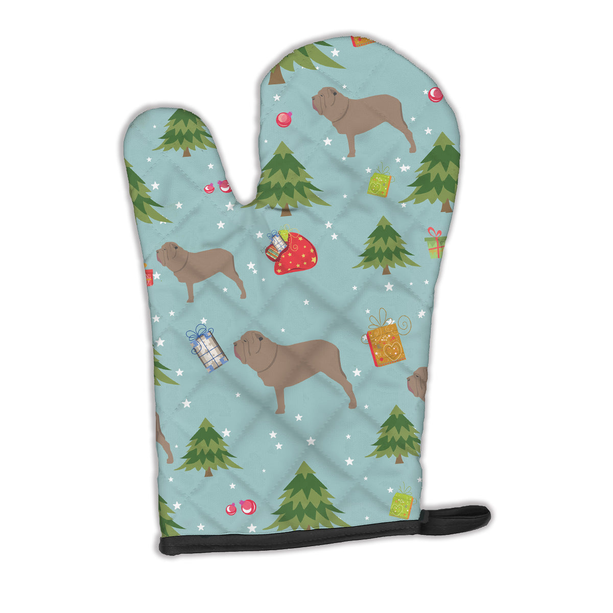 Christmas Neapolitan Mastiff Oven Mitt BB4889OVMT  the-store.com.