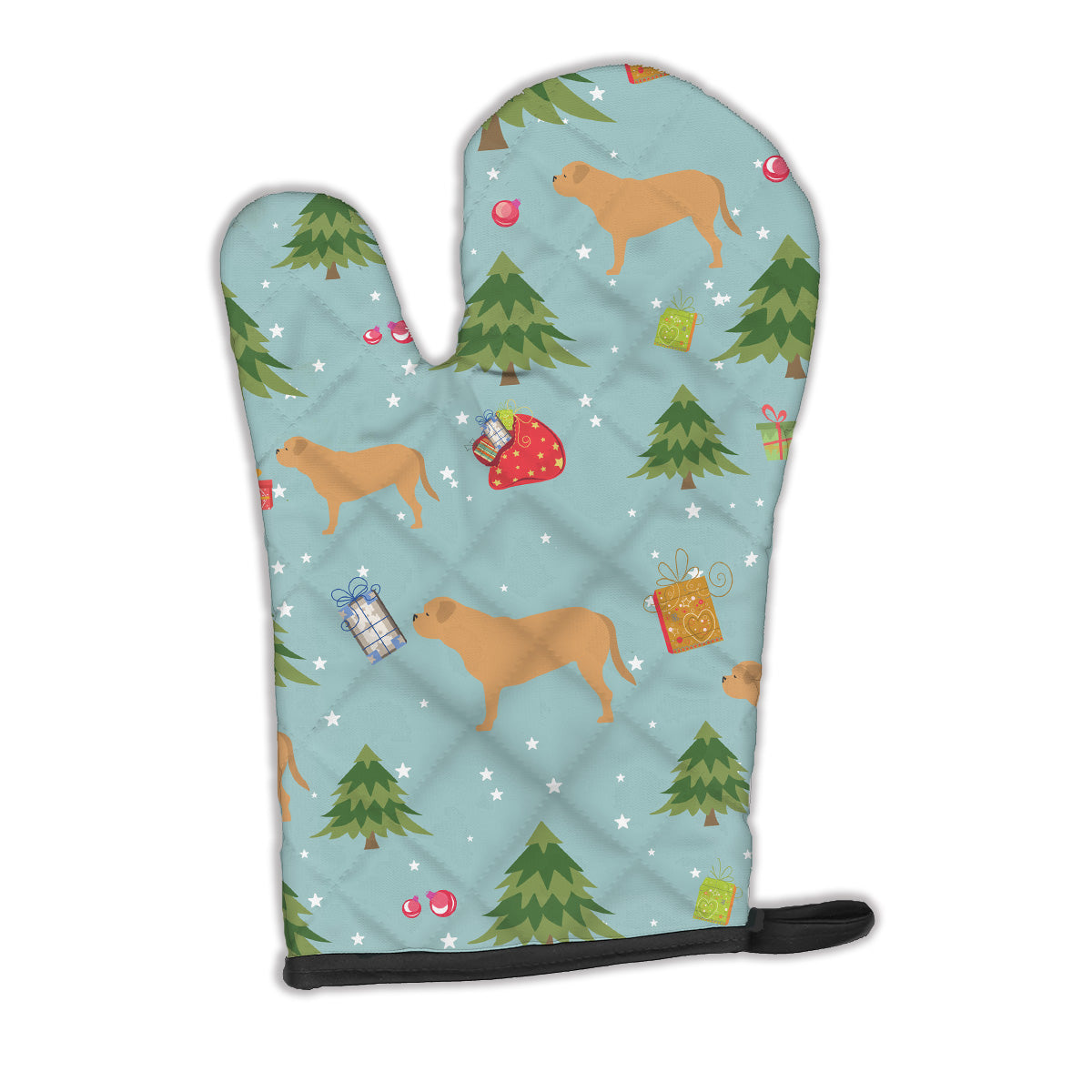 Christmas Dogue de Bordeaux Oven Mitt BB4894OVMT  the-store.com.