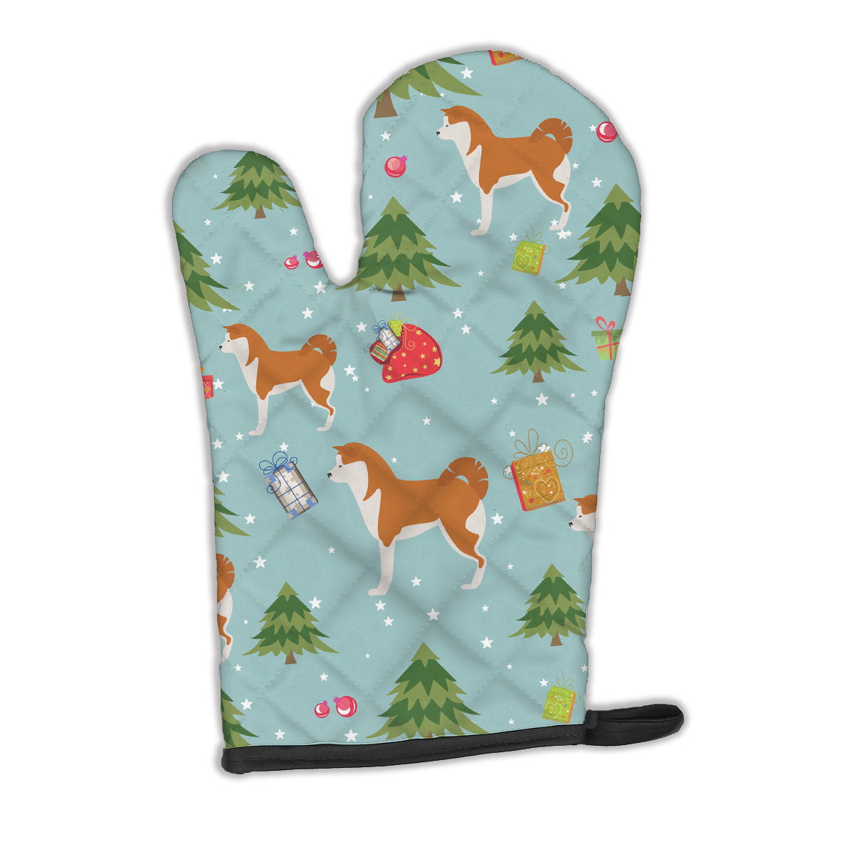 Christmas Akita Oven Mitt BB4896OVMT  the-store.com.